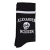 Alexander McQueen Logo Skull Socks In Black -Off-White Sales Store 58ff8e985e0ab88e181942e3f10e0932