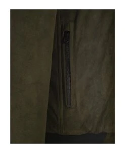 Brown Suede Bomber Jacket -Off-White Sales Store 5962b206fd330d655c0a16c783a95091