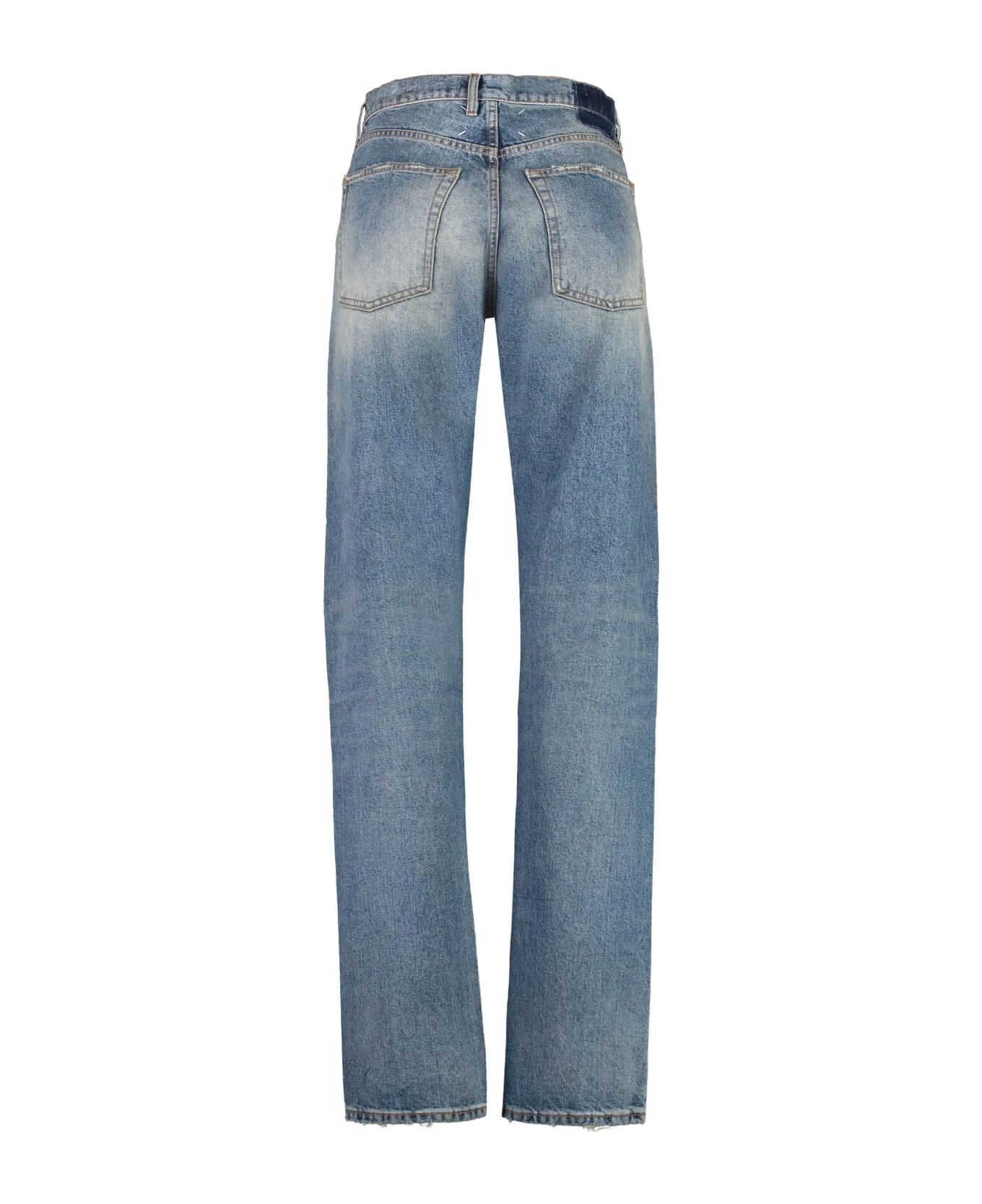 Maison Margiela Destroyed Straight Leg Jeans 4 Maison Margiela Destroyed Straight Leg Jeans - Image 2
