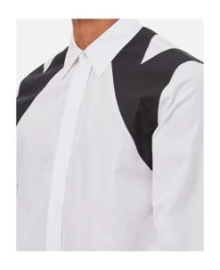 Alexander McQueen Printed Harness Shirt -Off-White Sales Store 5e711f669f950527176dfa4b59d6b3cc