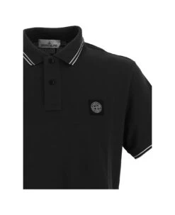 Stone Island Cotton Polo -Off-White Sales Store 5f5a8e8b62c17a5531c110ab2067b56c