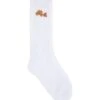 Palm Angels Bear Knee High Socks -Off-White Sales Store 609dc82a6957ecd31a1431c710db3757