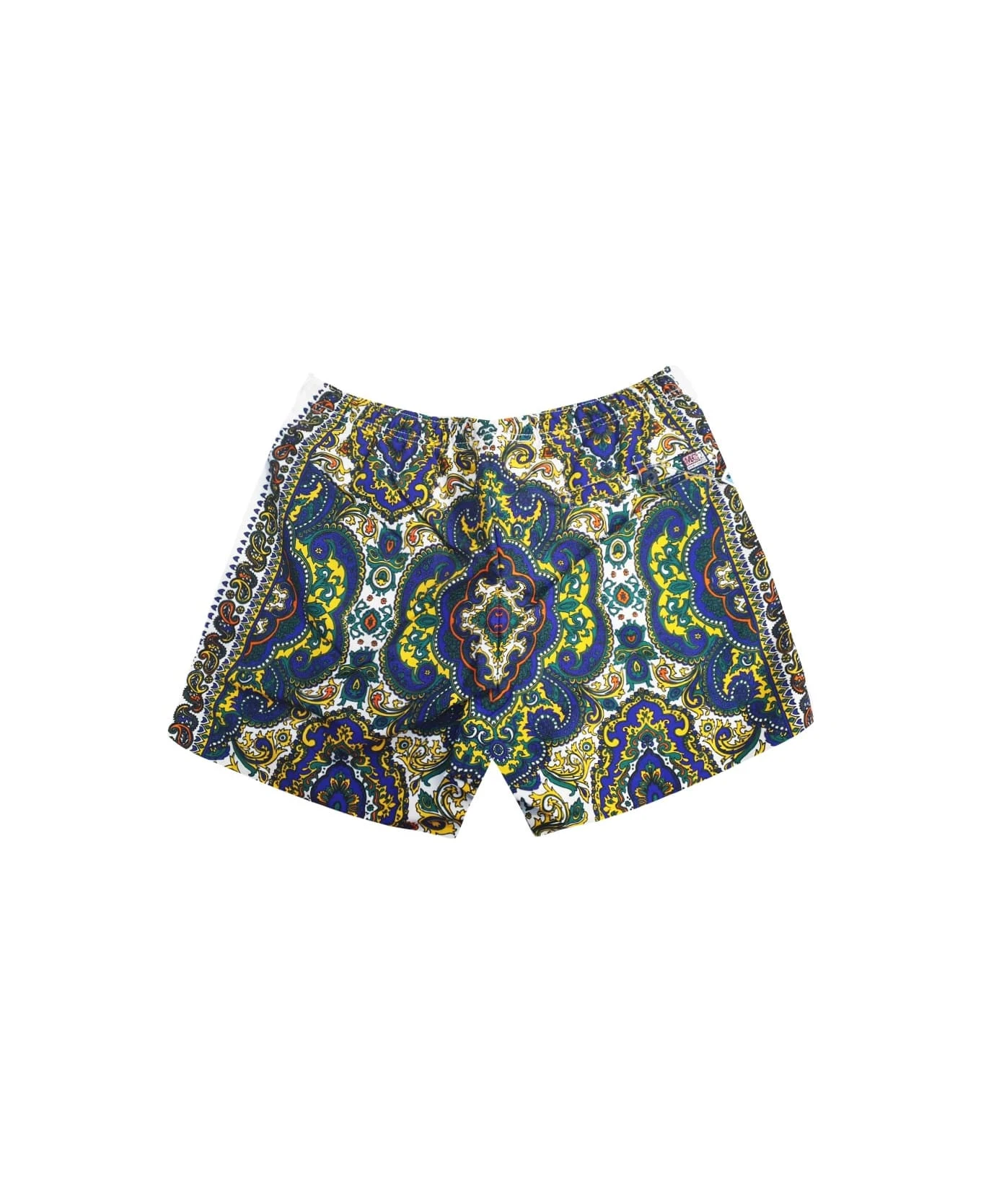 MC2 Saint Barth Man Swim Shorts With Gipsy Print 4 MC2 Saint Barth Man Swim Shorts With Gipsy Print - Image 2
