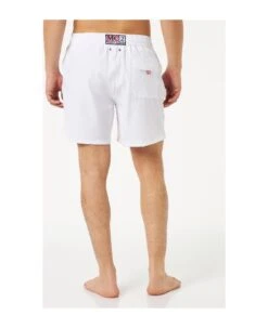 MC2 Saint Barth Man White Comfort Swim Shorts -Off-White Sales Store 67c0cd261851ba3992182574cb4b431f