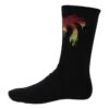 Palm Angels Stretch Cotton Socks With Palm Pattern