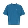 Bottega Veneta Air Force Blue Cotton Oversize T-shirt -Off-White Sales Store 6adc373597171a6692466815670398ff