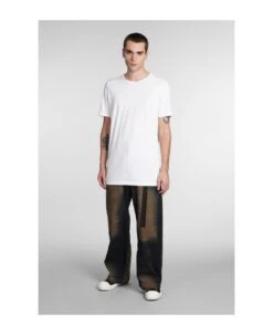 Geth Jeans Jeans In Blue Cotton -Off-White Sales Store 6b3d291ca83b1b9829fe3225cc249146