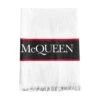 Alexander McQueen Logo Printed Beach Towel