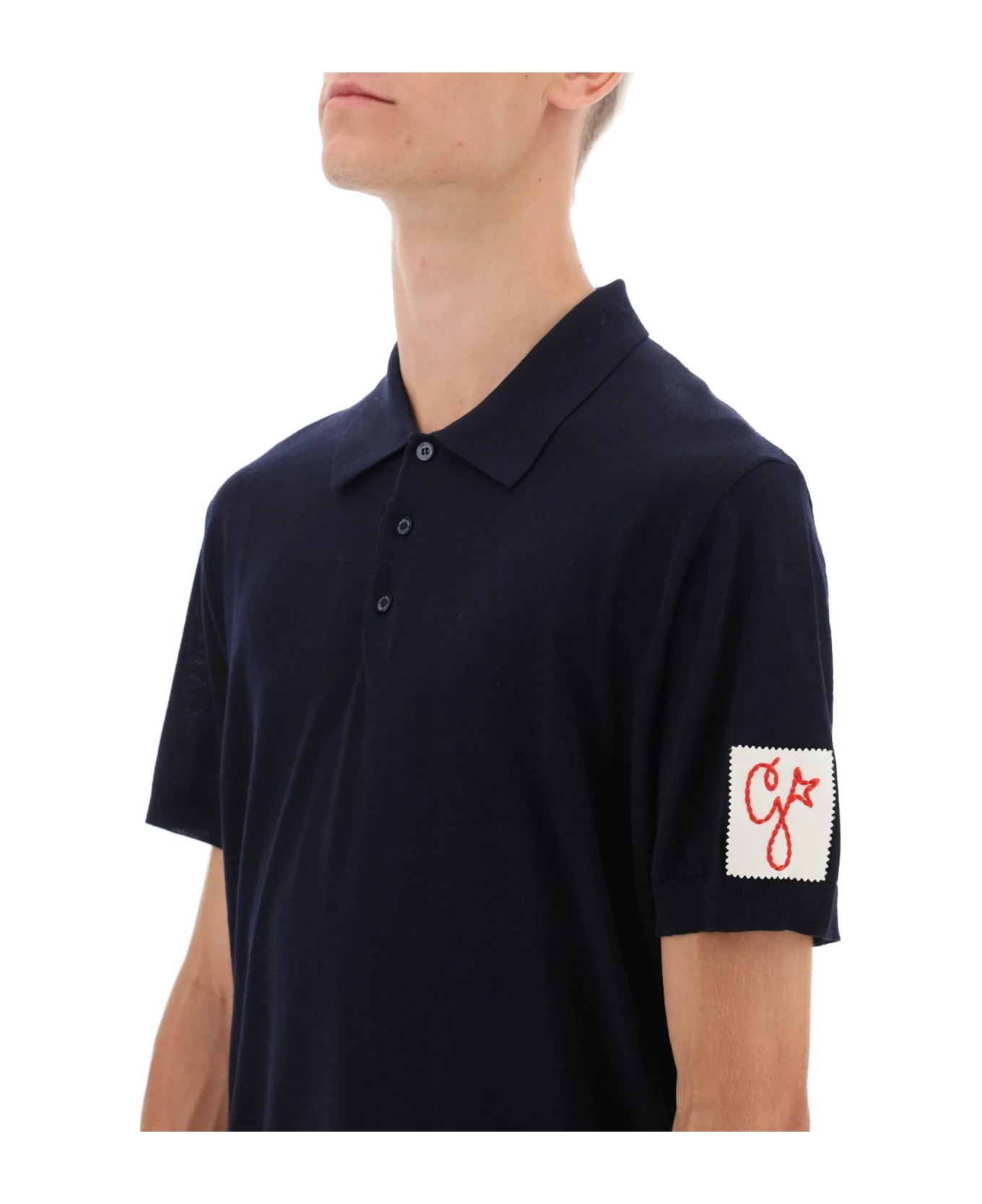 Golden Goose 'giotto' Virgin Wool Polo Shirt 6 Golden Goose 'giotto' Virgin Wool Polo Shirt - Image 4