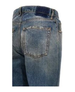 Maison Margiela Stone Wash Jeans -Off-White Sales Store 738eb17b521a21f7992dfcf634636d80