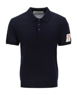 Golden Goose 'giotto' Virgin Wool Polo Shirt