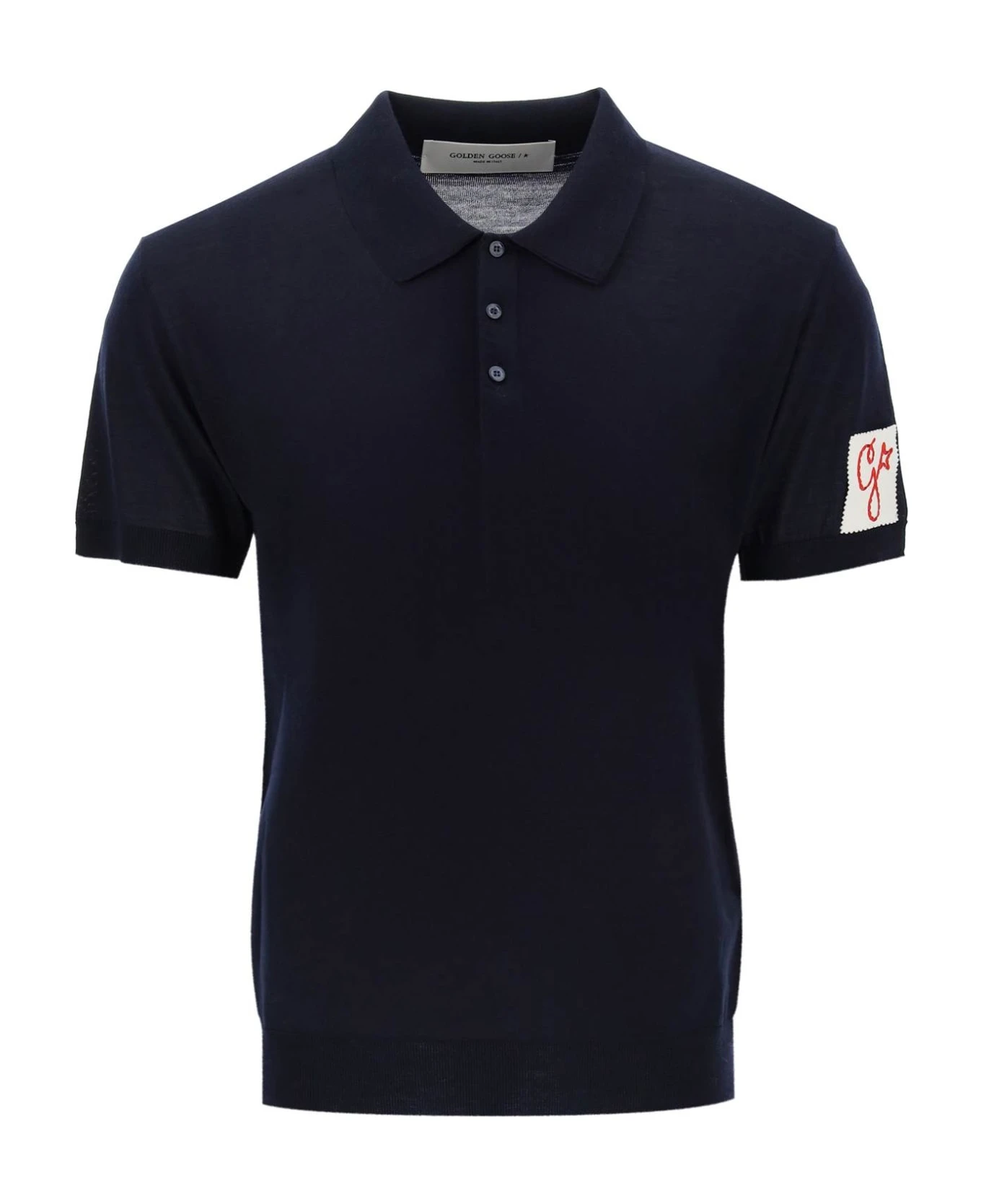 Golden Goose 'giotto' Virgin Wool Polo Shirt 3 Golden Goose 'giotto' Virgin Wool Polo Shirt