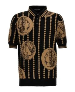 Dolce & Gabbana 'moneta' Polo Shirt