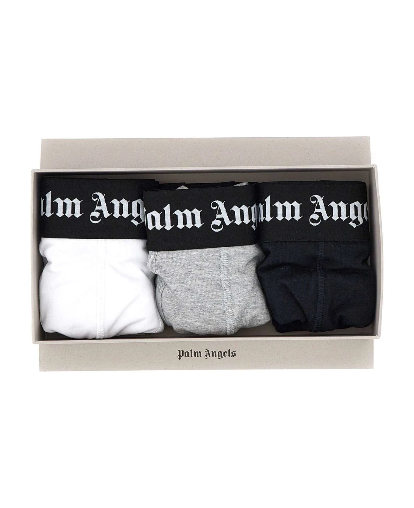 Palm Angels 'trunk' Cotton Boxer Shorts 3 Palm Angels 'trunk' Cotton Boxer Shorts