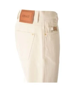 Versace Ivory "medusa Biggie" Jeans -Off-White Sales Store 7e08b17bb45e14b1cb4bef49d88ea6d0