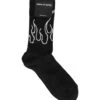 Vision Of Super Black Socks With White Contour -Off-White Sales Store 7f154f5c43fcc63a2165ff69254b1127