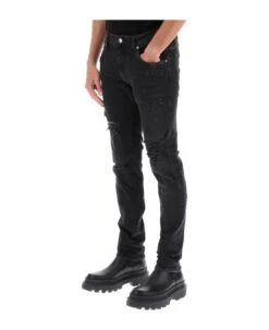 Dolce & Gabbana Ripped Skinny Jeans -Off-White Sales Store 7f17d12198f4063d2c13fcb97a7aacdb