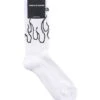 Vision Of Super Flame Effect Knit Socks -Off-White Sales Store 801d82841dff9c61666244bc3b2d60a8