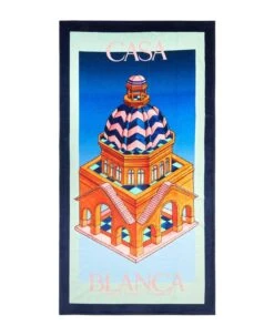 Casablanca 'the Beauty Of The World' Beach Towel