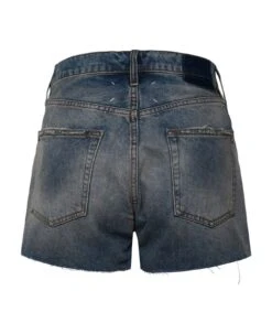 Maison Margiela Four Stitches Distressed Denim Shorts -Off-White Sales Store 85c8500c0d60f193c14d99053835116b