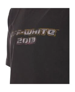 Off-White Oversize T-shirt With Logo And Print -Off-White Sales Store 875c2c39659ba348d892e1a721a8e35c