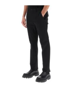 Dolce & Gabbana Cigarette Pants In Cotton -Off-White Sales Store 897194224292675685d04b9686a44688