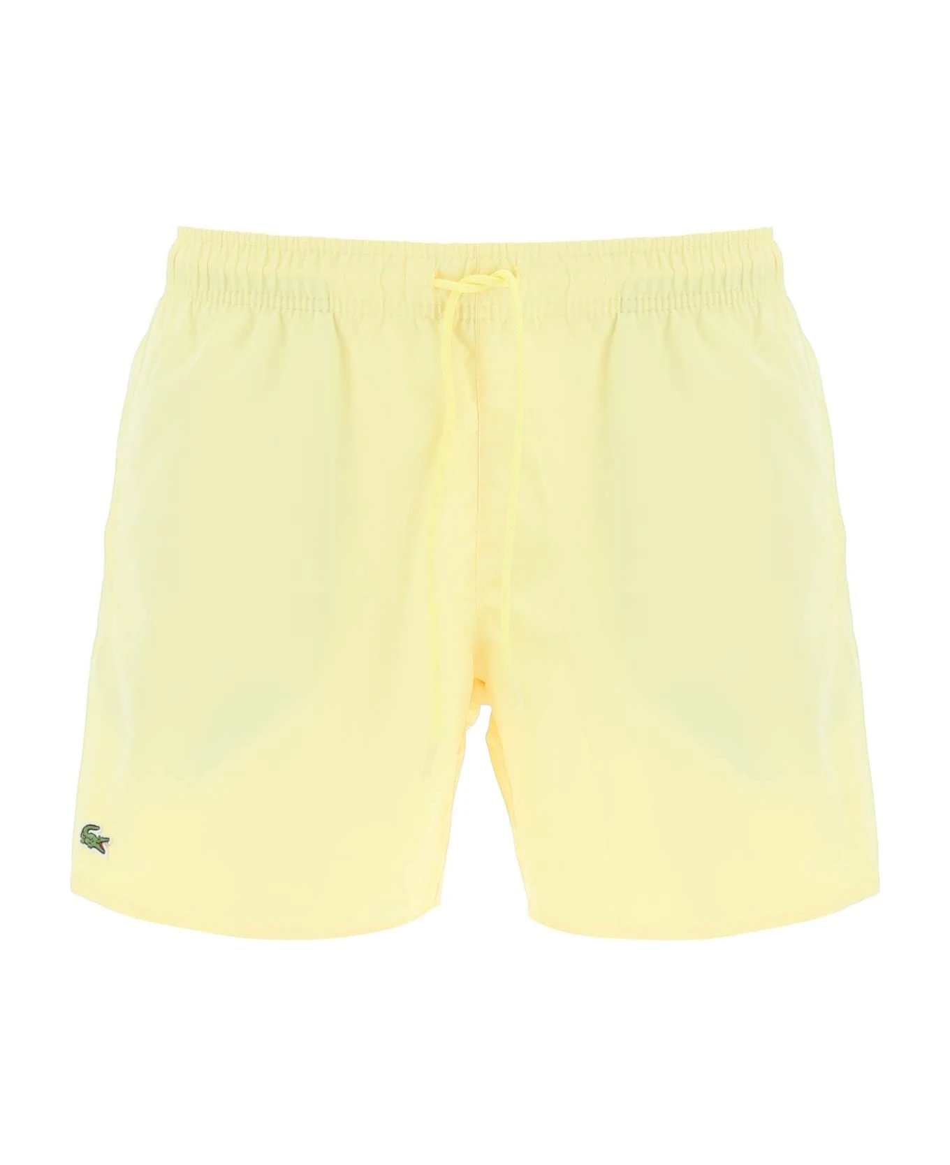 Lacoste Logo Patch Swim Shorts 3 Lacoste Logo Patch Swim Shorts