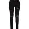 Amiri Fitted Ripped Jeans