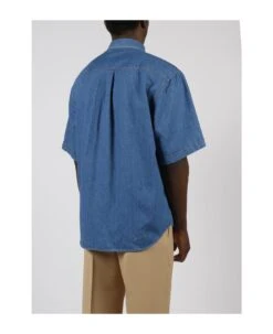 Gucci Bear Embroidery Denim Shirt -Off-White Sales Store 8e6b022cd49663496f9a04a7326b8d73