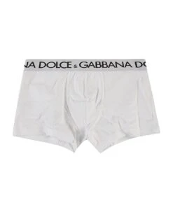 Dolce & Gabbana Waist Logo Boxer Briefs