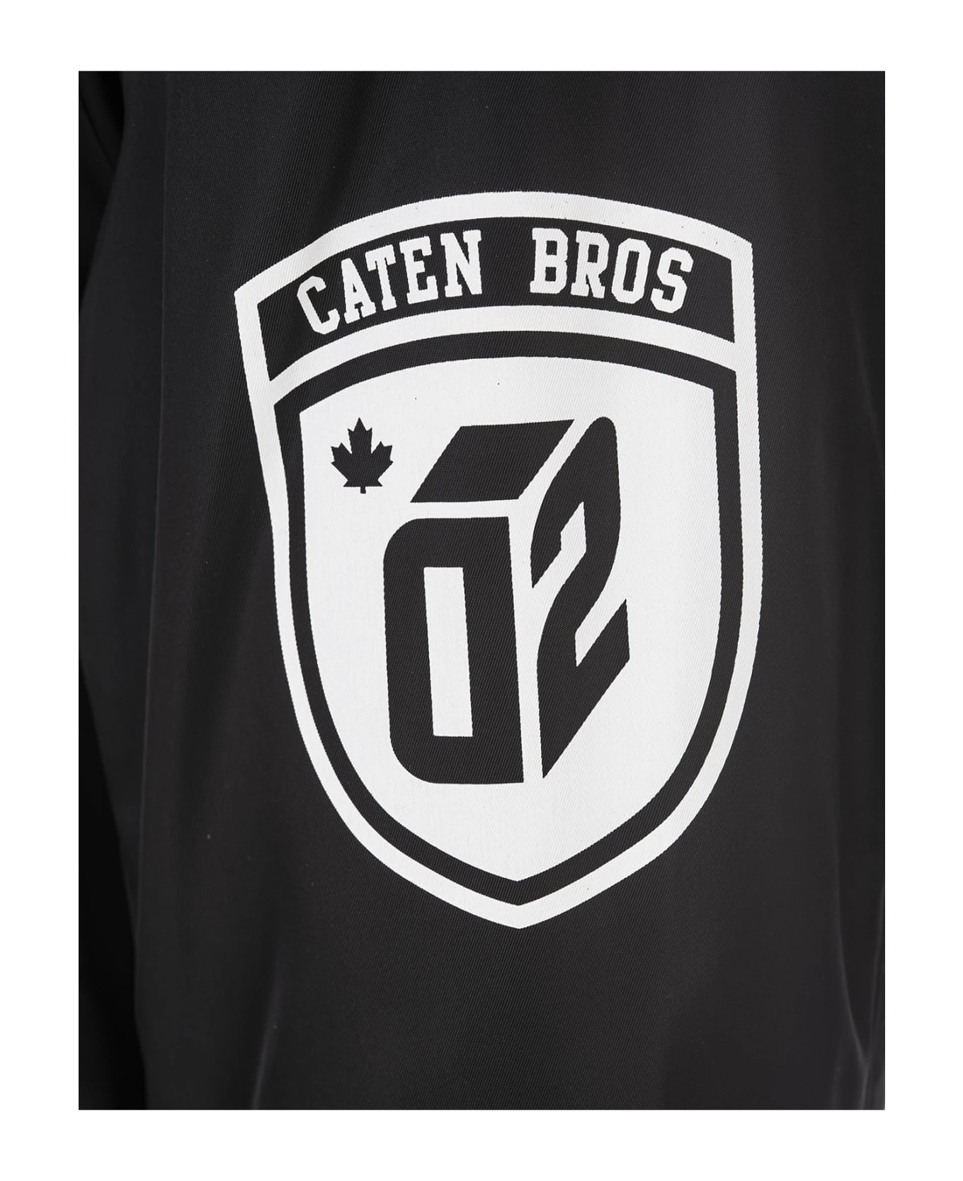 DSQUARED2 Black Cyprus Bomber Jacket 7 DSQUARED2 Black Cyprus Bomber Jacket - Image 5