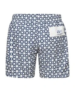 Drawstring Waist Printed Swim Shorts -Off-White Sales Store 90ed96edc0e228f70f228fbcb38d6f81