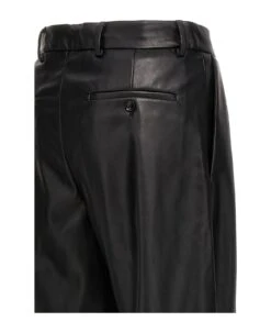 Amiri Vegan Leather Pants -Off-White Sales Store 913c552468c23aa031fa6bba55def3f4