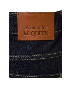 Alexander McQueen 'worker' Blue Jeans With Maxi Pockets In Cotton Denim Man 7 Alexander McQueen 'worker' Blue Jeans With Maxi Pockets In Cotton Denim Man -Off-White Sales Store 93a86b8128cf66b5c977ef476df252ad