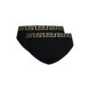 Versace 'bordo Greca' Brief Set
