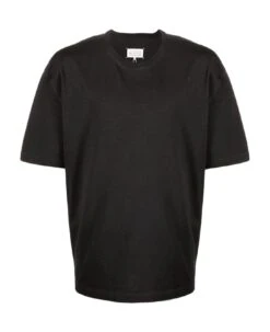 Maison Margiela Charcoal Grey Cotton T-shirt