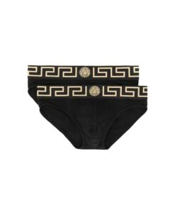 Versace Bi-pack Slip Jersey Topeka Bi-stretch Cotton Organic