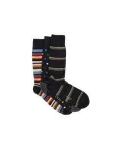 PAUL SMITH Set Of Three Cotton Socks -Off-White Sales Store 9f5e49736f087336ecaf1a34d2e2c8a7