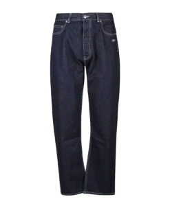 Off-White Off Embroidered Skate Jeans