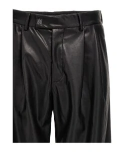 Amiri Vegan Leather Pants -Off-White Sales Store a3258959cf83db00f3401ff0817e543e