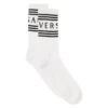 Versace White Cotton Socks With Logo