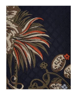 Etro Navy Blue Bomber Jacket With Inlay Motifs -Off-White Sales Store a3d03ec2b265a5b4aff53cde49069575