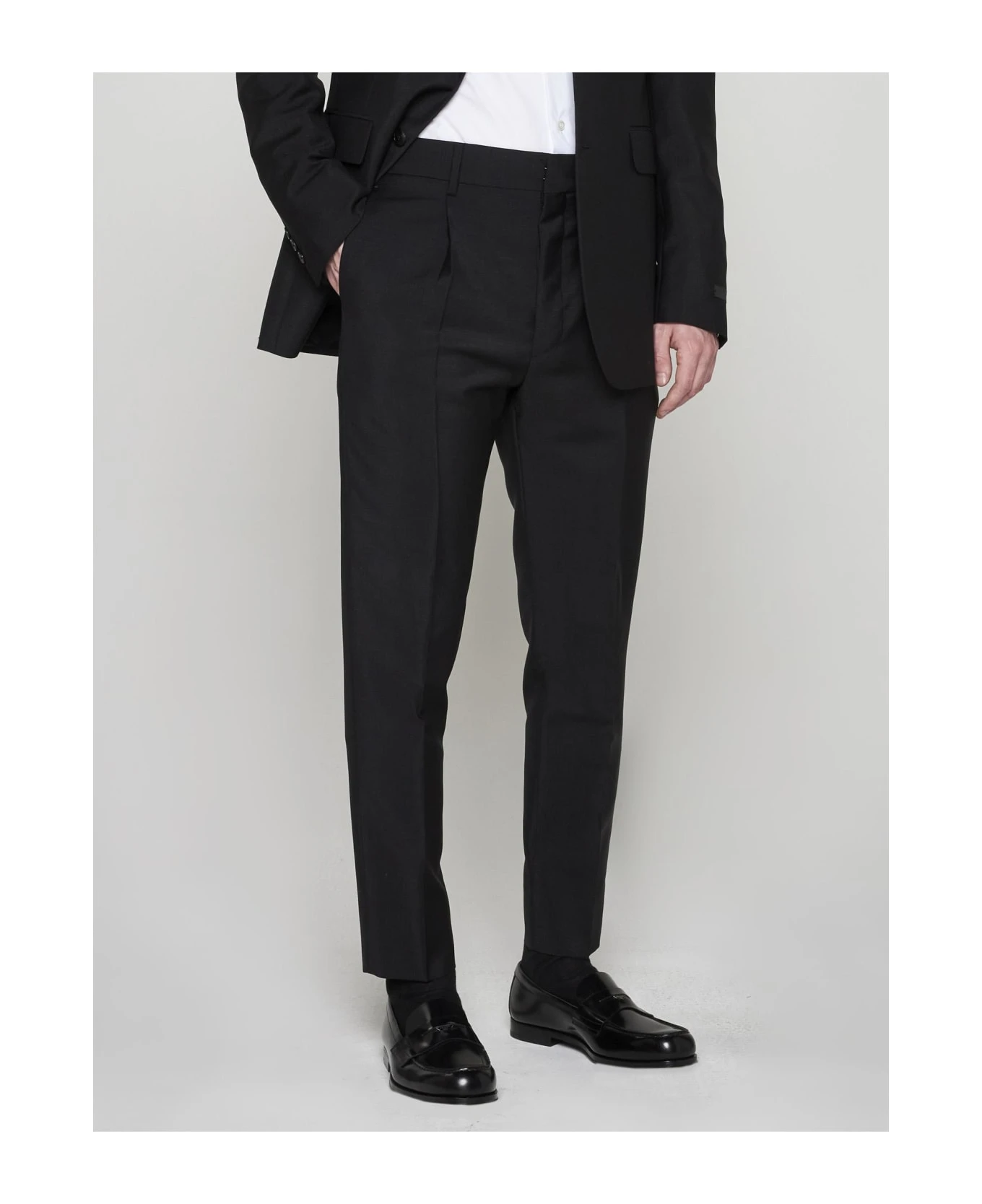 Prada Mohair And Wool Trousers 4 Prada Mohair And Wool Trousers - Image 2