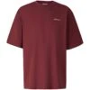 Off-White Bordeaux Cotton T-shirt -Off-White Sales Store a9d35c96228e1727bfd5ccc5b199644f