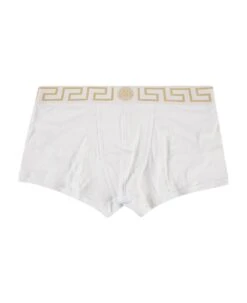 Versace Men's White Jersey Boxer Briefs