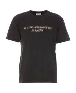 Off-White Oversize T-shirt With Logo And Print