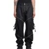 Off-White Pants In Black Polyamide -Off-White Sales Store ac2543ffd51e9762b498293780780a4f