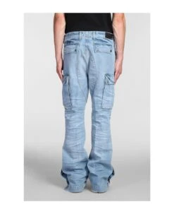 Amiri Pants In Cyan Cotton 9 Amiri Pants In Cyan Cotton -Off-White Sales Store b11db8ed2b793cbe1caa929f1400d389