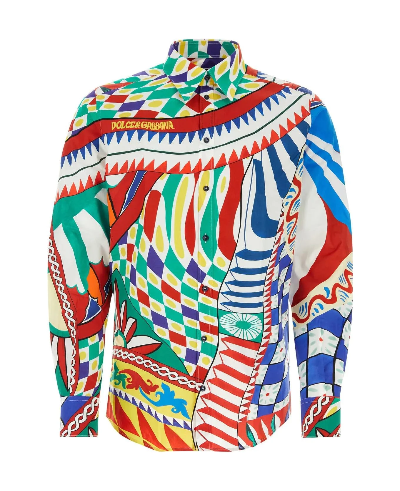 Dolce & Gabbana Printed Poplin Shirt 3 Dolce & Gabbana Printed Poplin Shirt