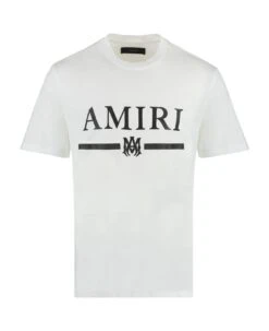 Amiri Ma Bar Logo Cotton T-shirt
